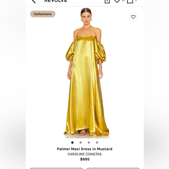 Caroline Constas Palmer Dress - Picture 2 of 2